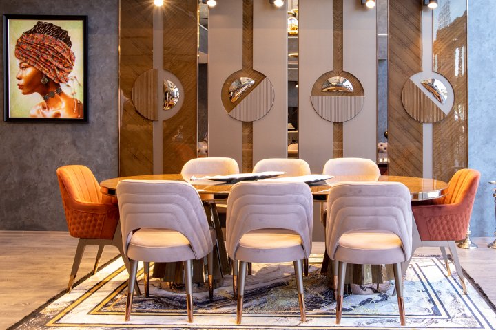 Modern Dining Room Set 4 | Dumanlar Mobilya