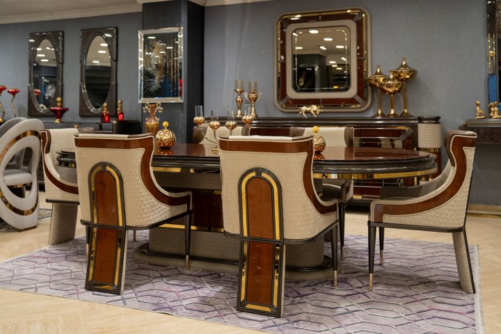 Luxury  Yemek Odası Takımı 10 | Dumanlar Mobilya