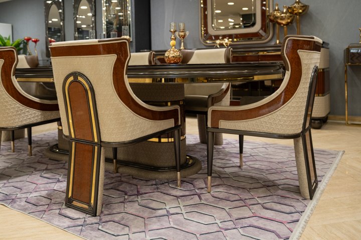 Luxury Dining Room Set 10 | Dumanlar Mobilya