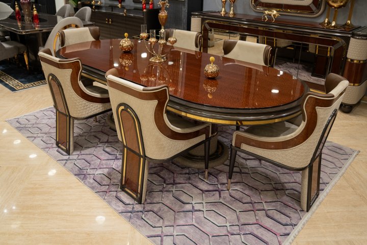 Luxury Dining Room Set 10 | Dumanlar Mobilya