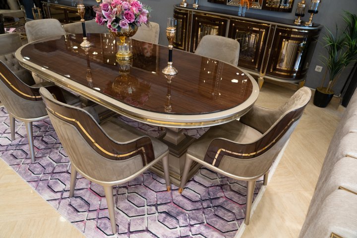 Luxury Dining Room Set 3 | Dumanlar Mobilya