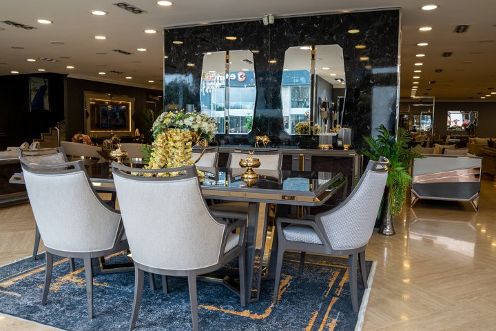 Luxury Dining Room Set 6 | Dumanlar Mobilya