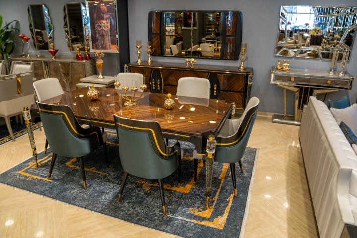 Luxury Dining Room Set 4 | Dumanlar Mobilya