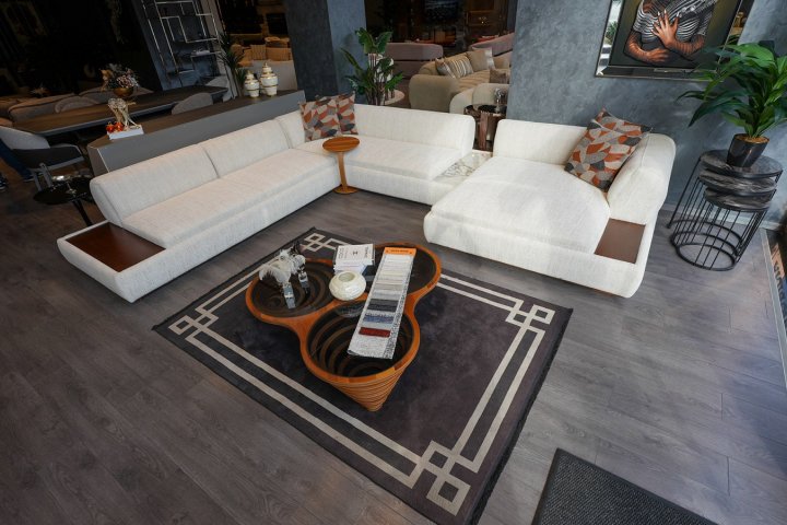 Modern Corner Sofa Set  4 | Dumanlar Mobilya