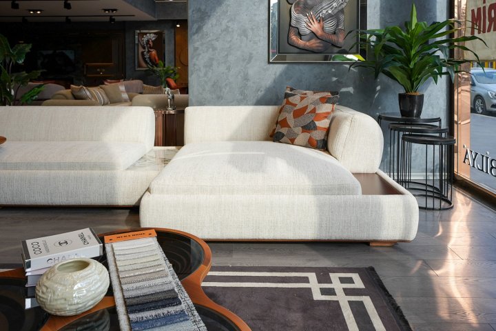 Modern Corner Sofa Set  4 | Dumanlar Mobilya